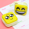 Cute Square Emoji Coin Pouch