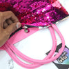 Lovely Girls Sequin Dual Tone Crossbody Bag