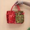 Lovely Girls Sequin Dual Tone Crossbody Bag