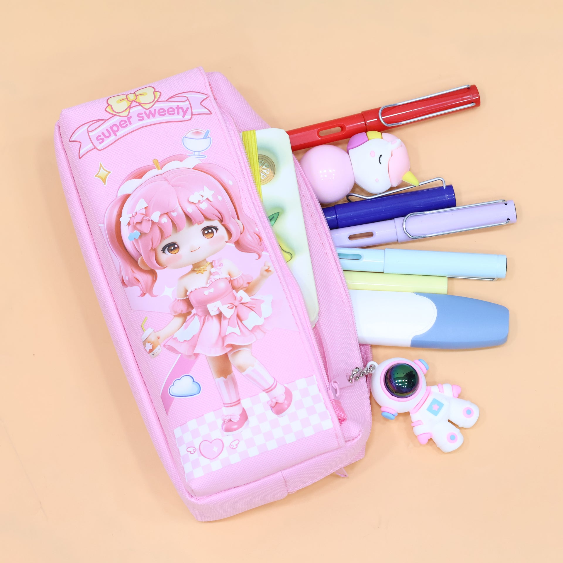 Super Sweety Girl Pencil Pouch