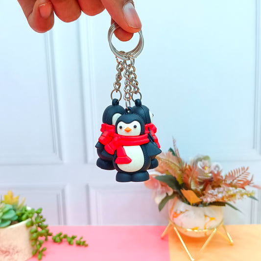 Cute Penguin Keychain