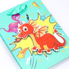 Roaring T-Rex & Dragon 3D Goodie Paper Gift Bags