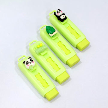 Panda Retractable Sliding Eraser