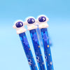 Space Astro Push Pull Retractable Sliding Eraser