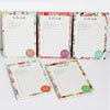 Aesthetic Weekly Planner Notepad (60 Sheets)