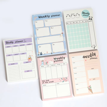 Plan Your Week - Weekly Planner NotePad