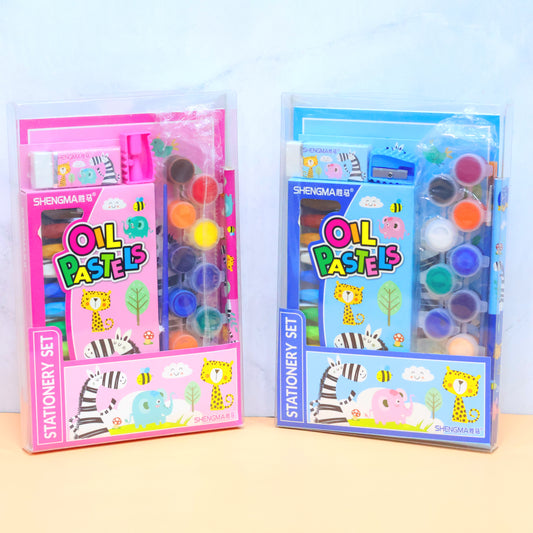 Zoo Theme Stationery Drawing Set ( Pack Of 7 )