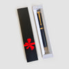 Personalized Matte Black Pen with Gold Elegance – Luxury Corporate Gift