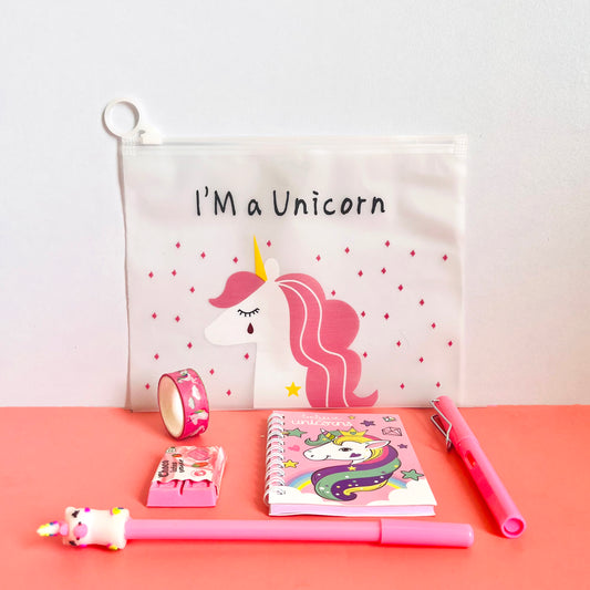 Unicorn Transparent Gift Hamper Pouch
