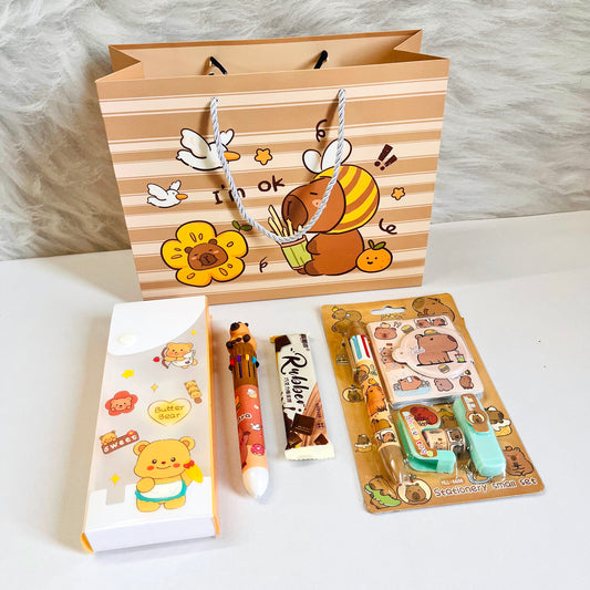 Capybara Cuteness Gift Combo