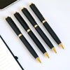 Personalized Matte Black Pen with Gold Elegance – Luxury Corporate Gift