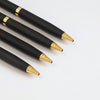 Personalized Matte Black Pen with Gold Elegance – Luxury Corporate Gift