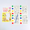 DIY Watercolor Pre-Printed Painting Cards with Brush