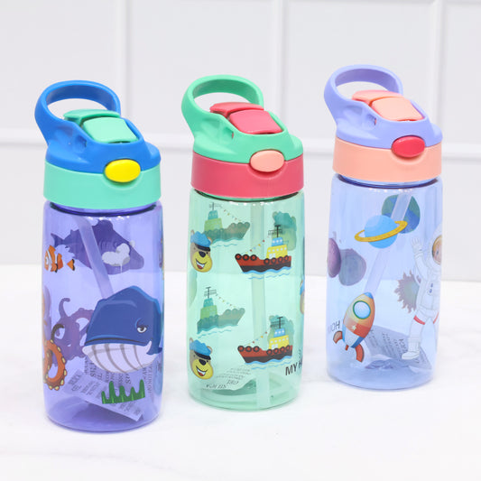Aqua Theme Kids Water Bottle - 500ml