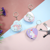 Unicorn Heart Mini Tin Box Keychain