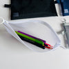 Minimalist Transparent Stationery Zipper Pouch
