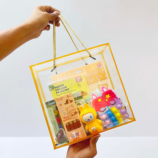 Colorful Craft & Play DIY Hamper for Kids