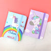 Magical Unicorn Theme Pocket Diary