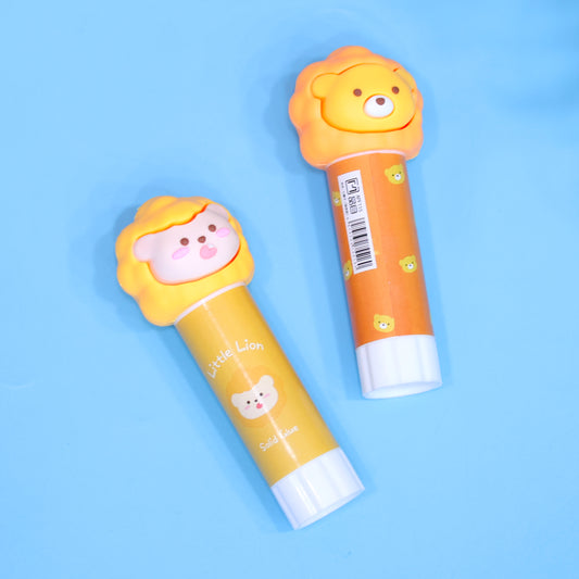 Little Lion & Bear Design Glue Stick