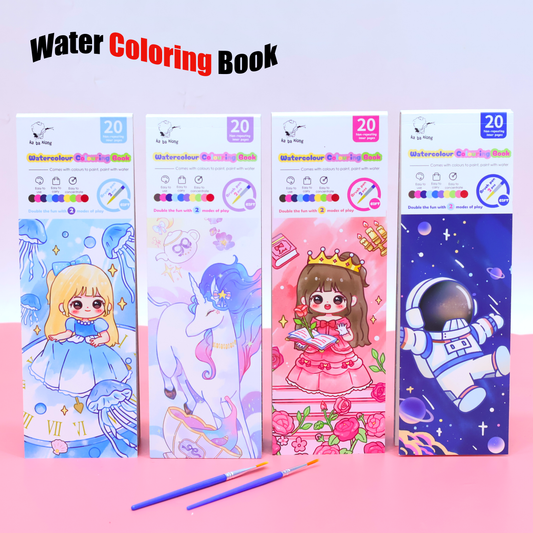 Water Coloring Painting Book-20 Pages