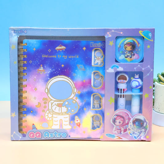 Unicorn & Space Premium Diary Set
