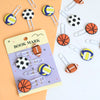 Football Bookmarks Paperclip Set of 4pcs