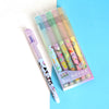 Cartoon Erasable Gel Pen Pack of 5pcs
