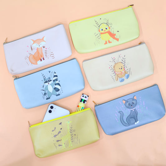 Animal Pencil Soft Pouch