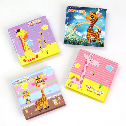 Giraffe-Themed Mini Notebook