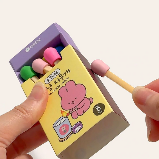 Match Stick Erasers