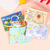 Cartoon A4 Zipper Folder Bag – Cute & Durable Organizer