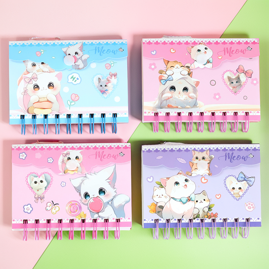 Kawaii Meowgical Cat Diary & Pen