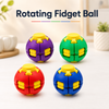 Interactive Press & Spin Fidget Ball – Rotating Sensory Stress Relief Toy