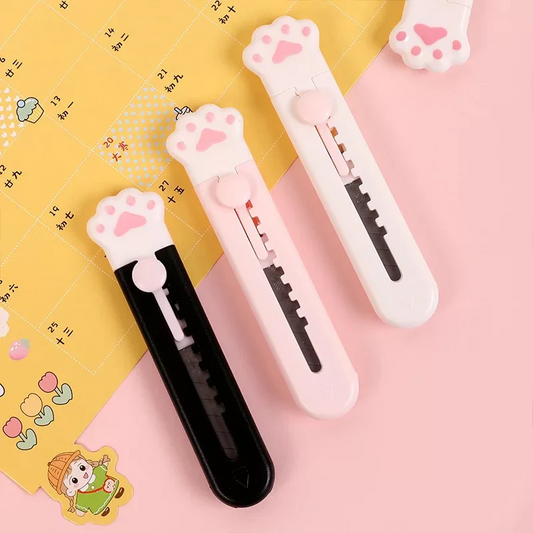 Kawaii Paw Pocket Paper Cutter