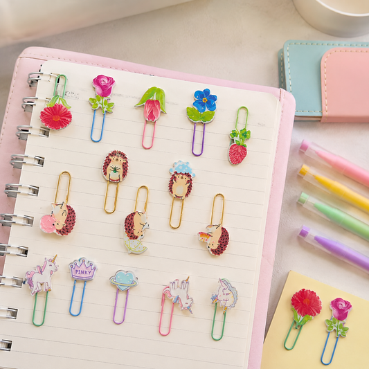 Kawaii Decorative Paper Clips Set