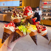 Kawaii Ice Cream Cone Keychain