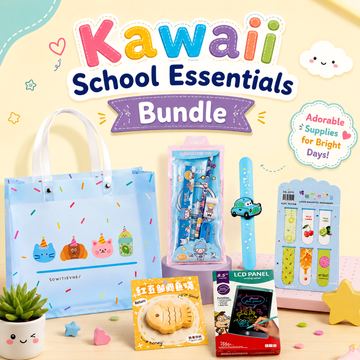 Kawaii School Essentials Bundle