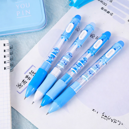 Kawaii Space Koala Erasable 4pc Pen Set