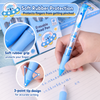 Kawaii Space Koala Erasable 4pc Pen Set