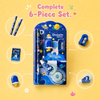 Kawaii Theme 6-Piece Stationery Gift Set - School Supplies