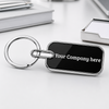 Custom Engraved Keychain for Companies | Logo & Name Printing