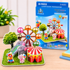 Kids 3D Puzzle Assembled Model Kits – Educational Architecture & Vehicle Toys