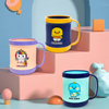 Kids Cartoon Character Plastic Drinking Mugs | Ben Duck, Unicorn & Ben Dino