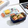 Kids Cute Secret Character Stainless Steel Single Compartment Lunch Box | 500ml + 80ml Bowl