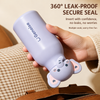 urable 316 stainless steel character water bottle for children, leakproof design.