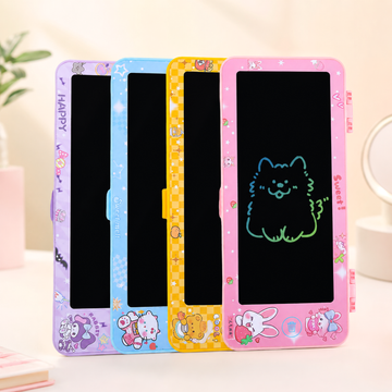 LCD Writing Tablet Pen Case | Creative Stationery Compass for Kids