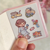 Kawaii Girl Theme Mini Sticker Book