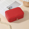Compact Double Layer jewellery Box Organizer