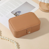 Compact Double Layer jewellery Box Organizer