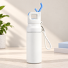 Leak-Proof Gym & School Water Bottle with Straw & Strap 500ml